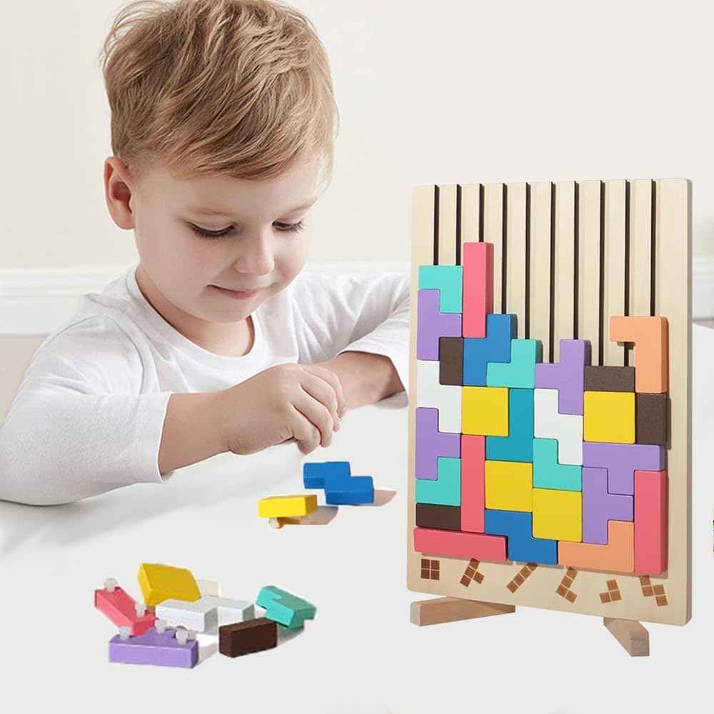Houten puzzelspel Skyla | Puzzels bedrukken | Spellen voor binnen
