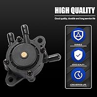 Vista 3 de Fuel Pump Kit with Filter, Fuel Pump for Kohler 17HP - 25 HP Briggs and Stratton John Deere Yamaha Small Engine Lawn Mower Tractor