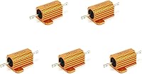 Vista 10 de Resistencia bobinada 10W 100 Ohm 5% Resistencias de carcasa de aluminio - 5pcs