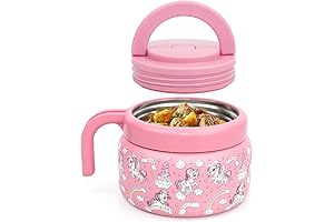 Morlike Hot Food Jar Thermos Container for Kids (8 oz) - Unicorn