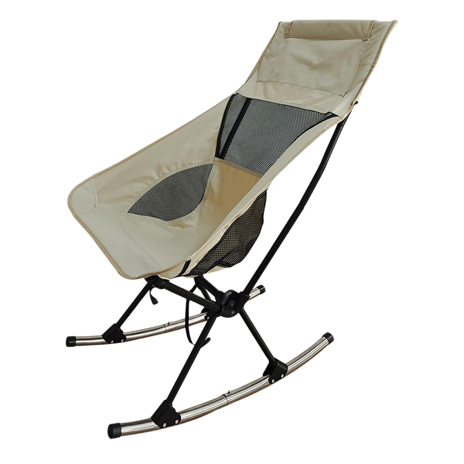 Genérico de Camping, de Camping - Silla Plegable de Tela | Oxford con Respaldo Alto | con Respaldo de Malla Transpirable, Relajarse en el césped al Aire Libre