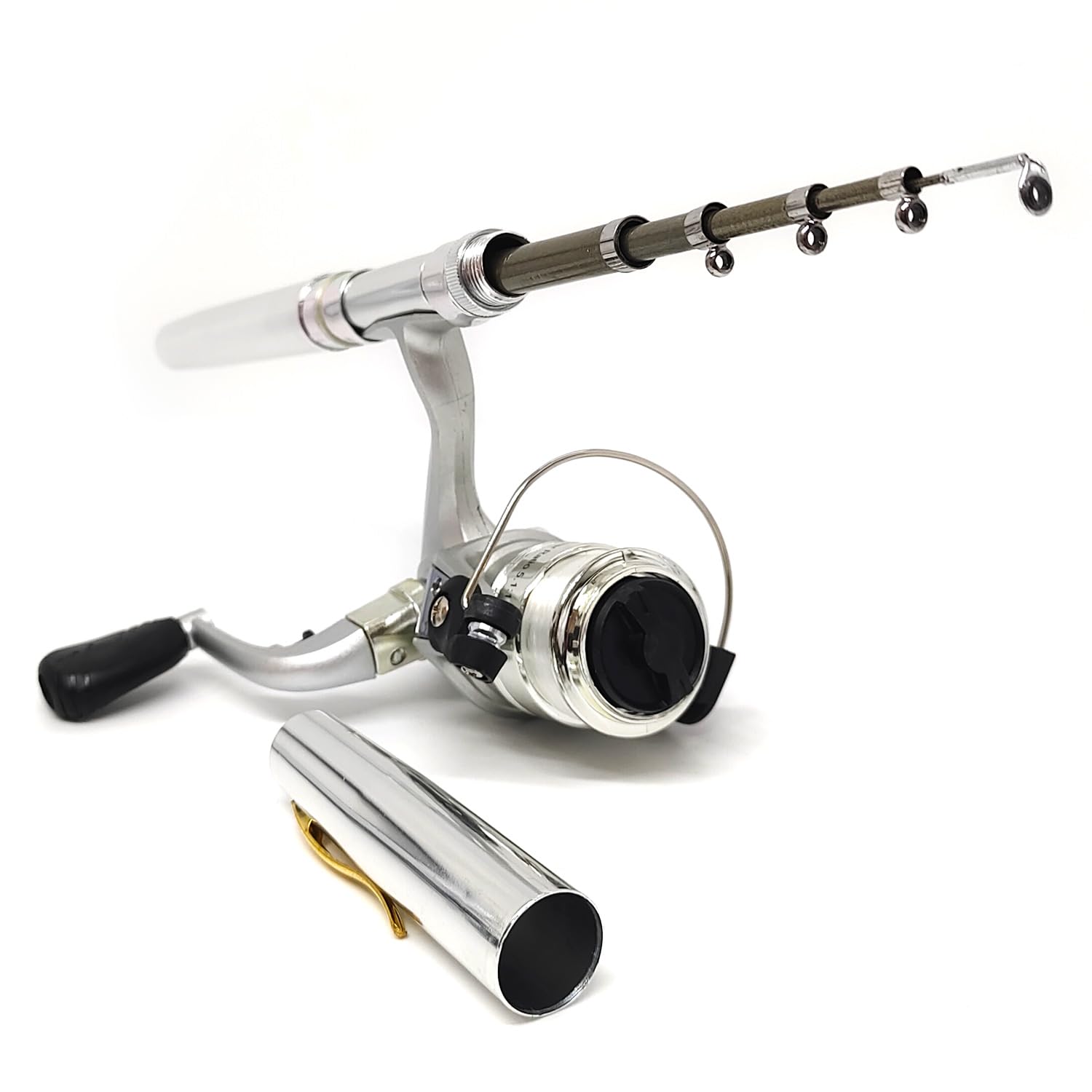 Amazon.com : Pocket Pen Fishing Rod and Reel Combos, 38inch Small Fishing  Rod Telescopic with Spinning Reel, Lures, Hooks for Raft, River, Lake, Ice  Fishing and So On : Sports & Outdoors