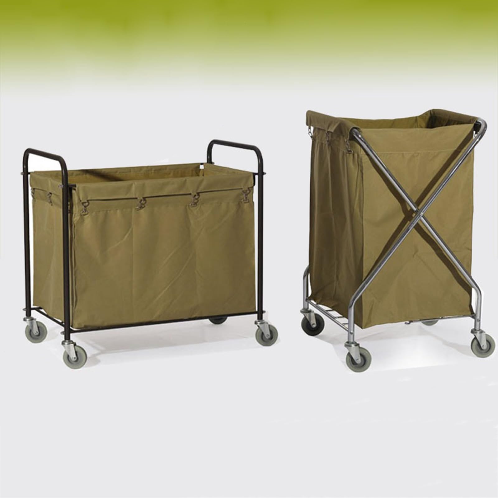 Carrito de servicio de habitaciones de acero inoxidable, carrito de limpieza resistente para limpieza y saneamiento eficientes, ideal para hostelería y uso comercial