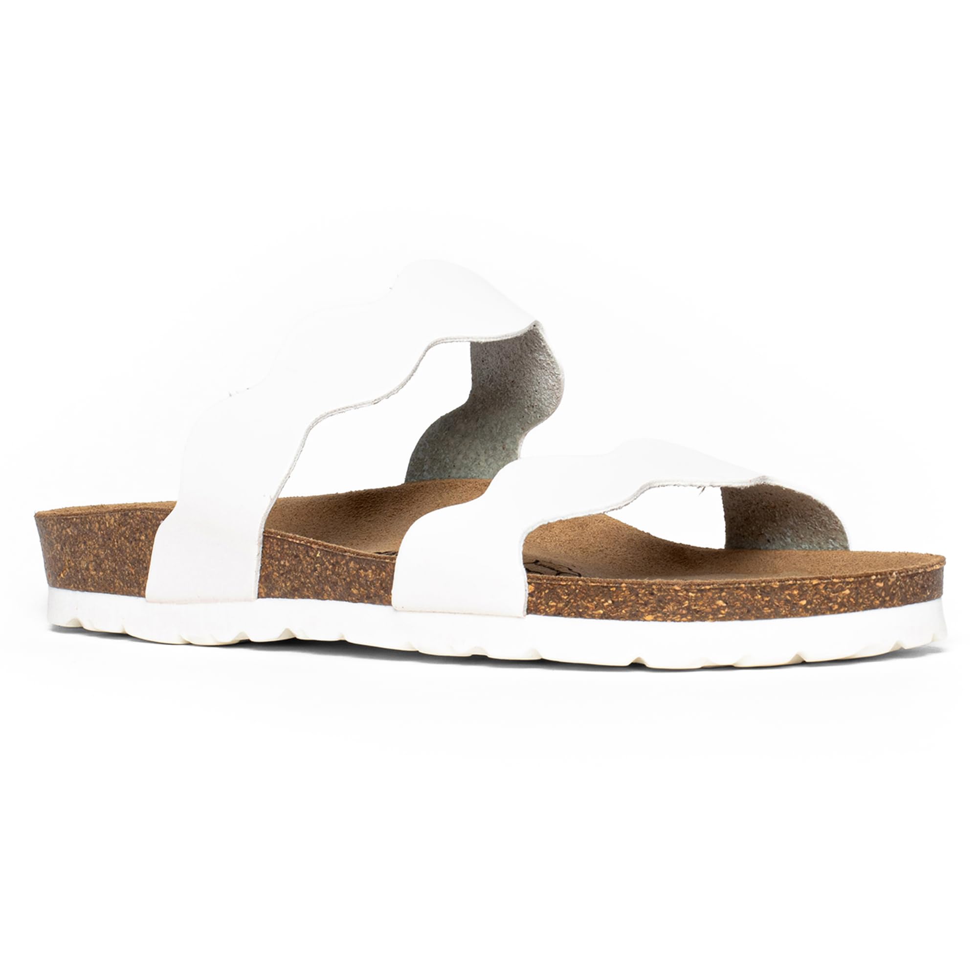 Mules BEJUMA pour Femme – Sandales d'été à Deux Brides – Slip-on – Idéales avec Un Short ou Une Robe