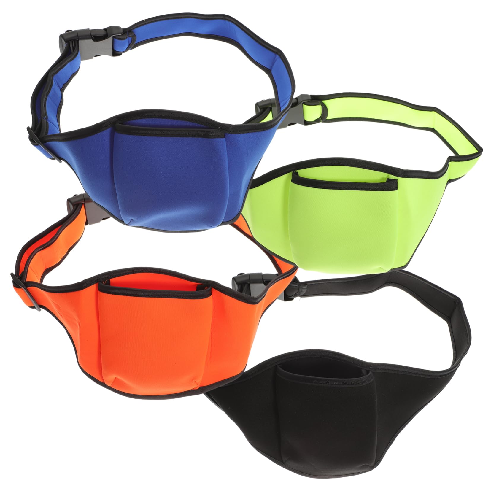 CIMAXIC 4Pcs Microphone Holders Durable Diving Mic Pouches for Fitness Dance and Stage Performance Versatile Waist Carrier for Indoor Use and Easy Storage
