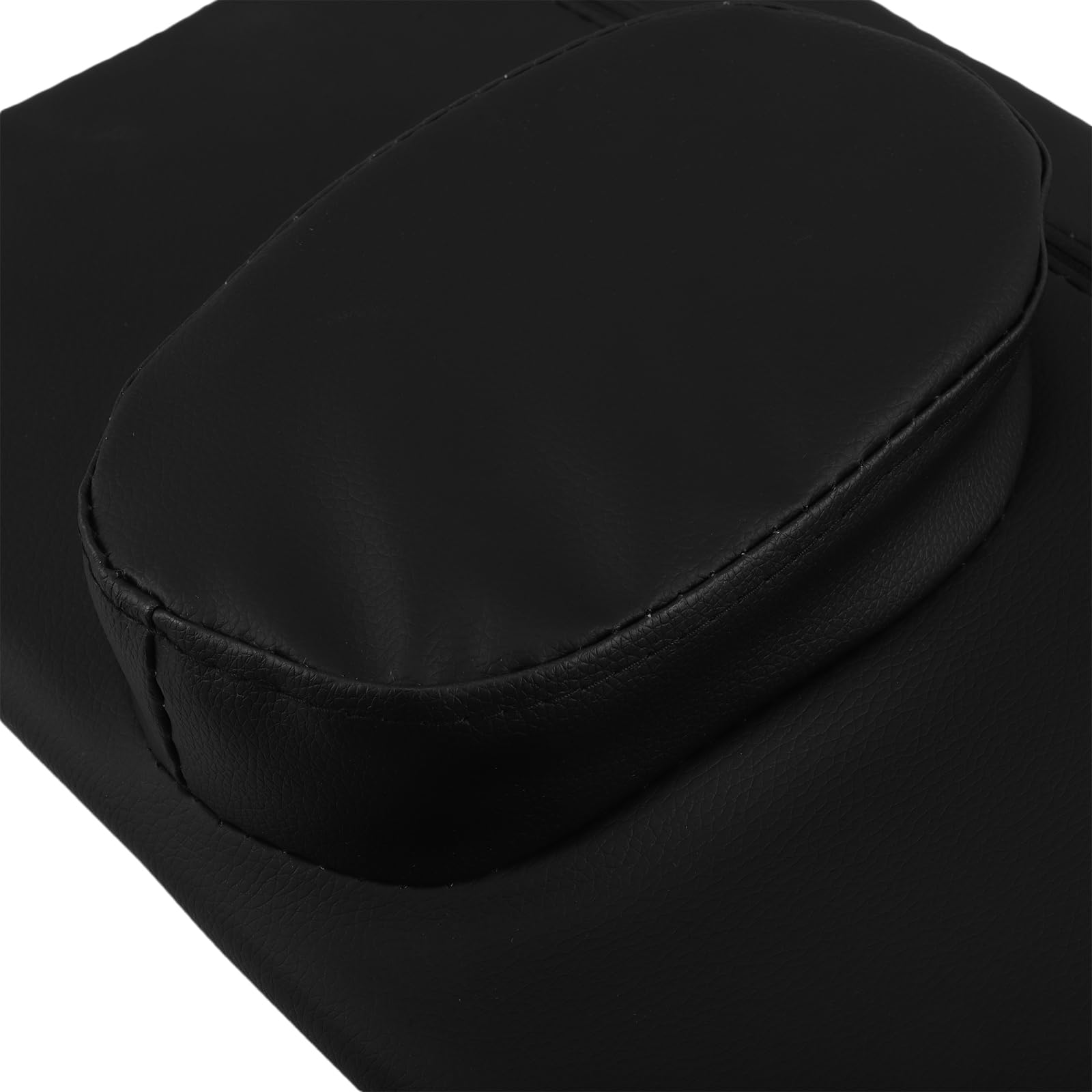 Gatuida Cuscino per Lettino da Massaggio in Schiuma Memory ad Alta Densità, Poggiatesta Portatile Nero per Massaggi Viso e Rilassamento, Supporto Ergonomico per Spa e Uso Domestico