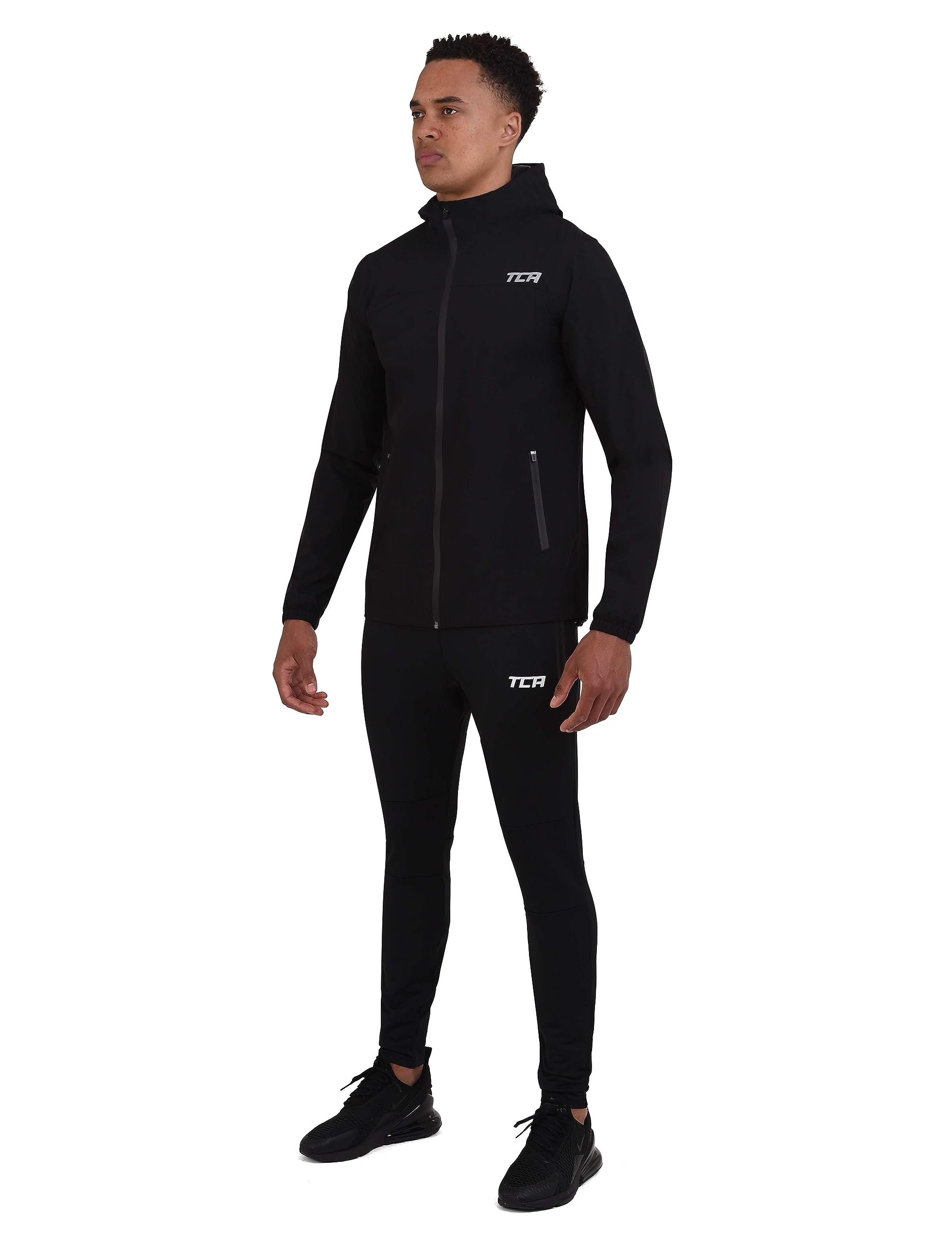 TCA Chubasquero Running Impermeable Hombre Bolsillos