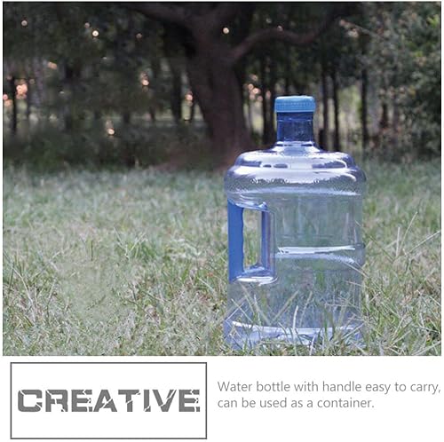 Miniatura 8 de Jarra de agua de 1.3 galones, botella de agua portátil de 5 litros, jarra de agua para exteriores, tanque de agua para camping, contenedor de