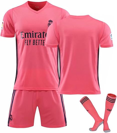 Amazon Co Jp 男子ラグビージャージ 21レアル マドリード子供と大人サッカー ユニフォームレプリカキッズャンパスチームジャージ上下半袖ショートススーツトレーニングウェアソックス付き誕生日プレゼント速乾性と通気性競技ユニフォーム Size スポーツ アウトドア