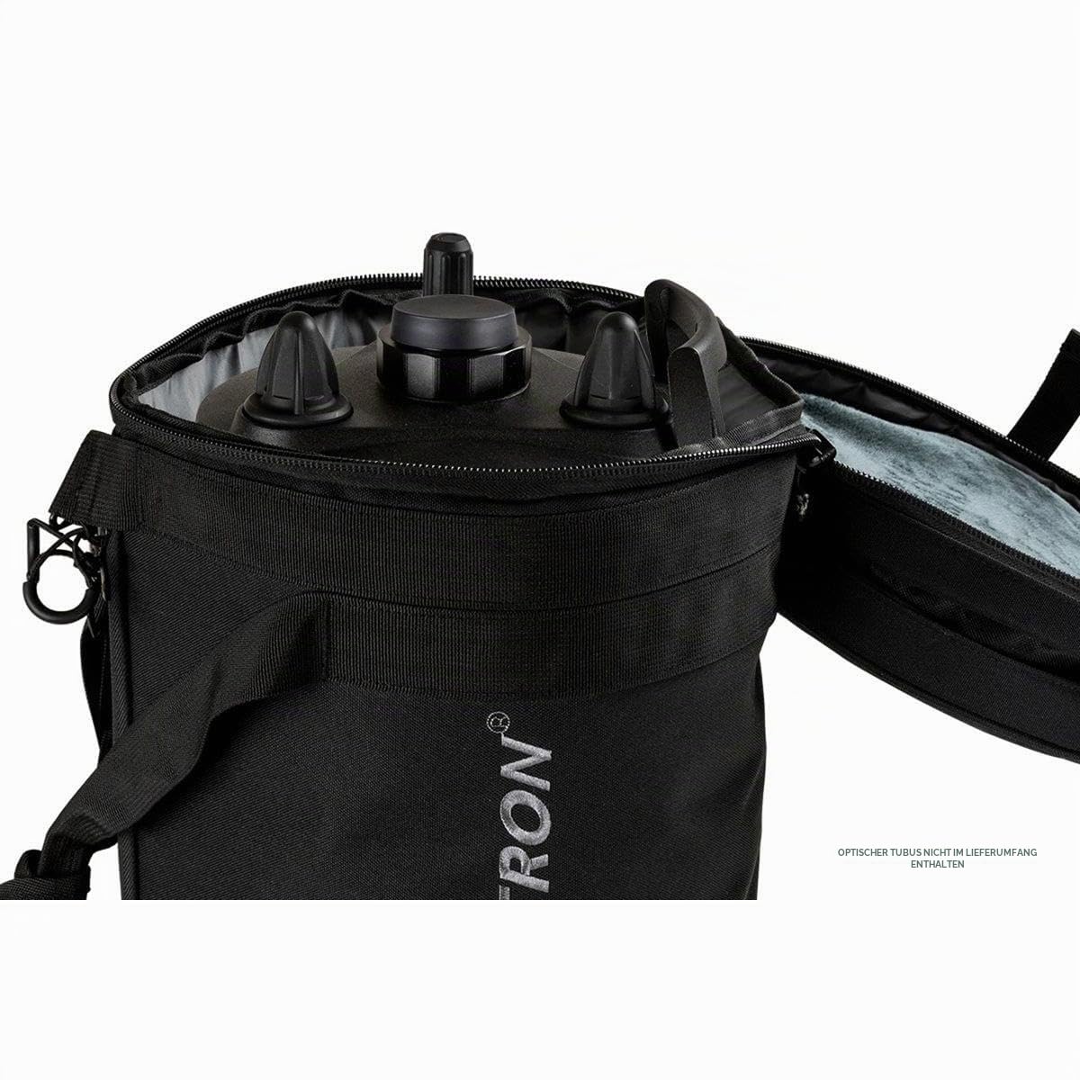 Celestron 94026 Telescope Bag for 8” Schmidt Cassegrain and EdgeHD Optical Tubes – Water-Resistant and Durable Carry Case with Protective Walls, Accessory Pocket and Padded Strap, Black