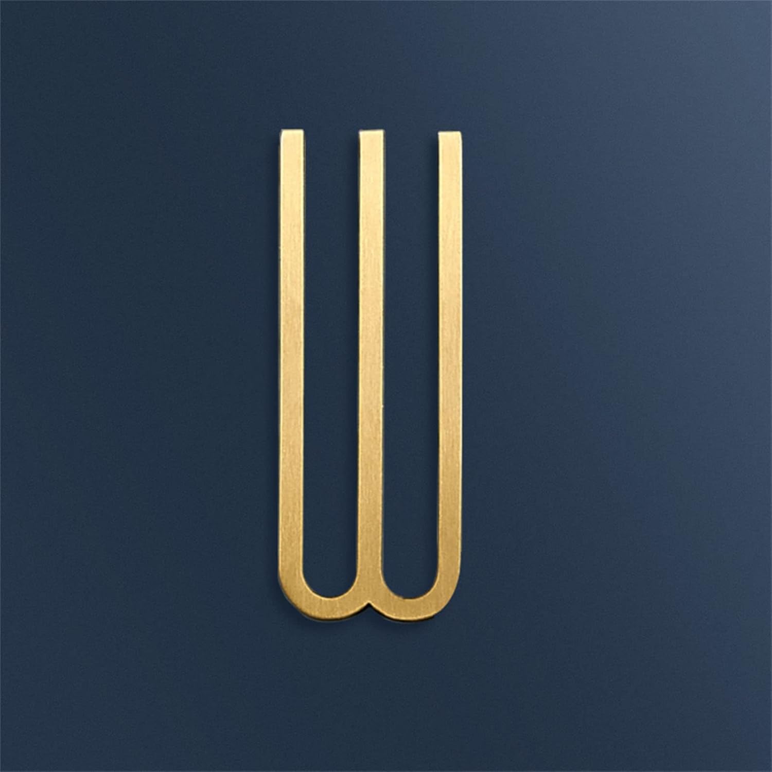 7cm Solid Brass 3D House Plaque Numbers 09 Letters AZ