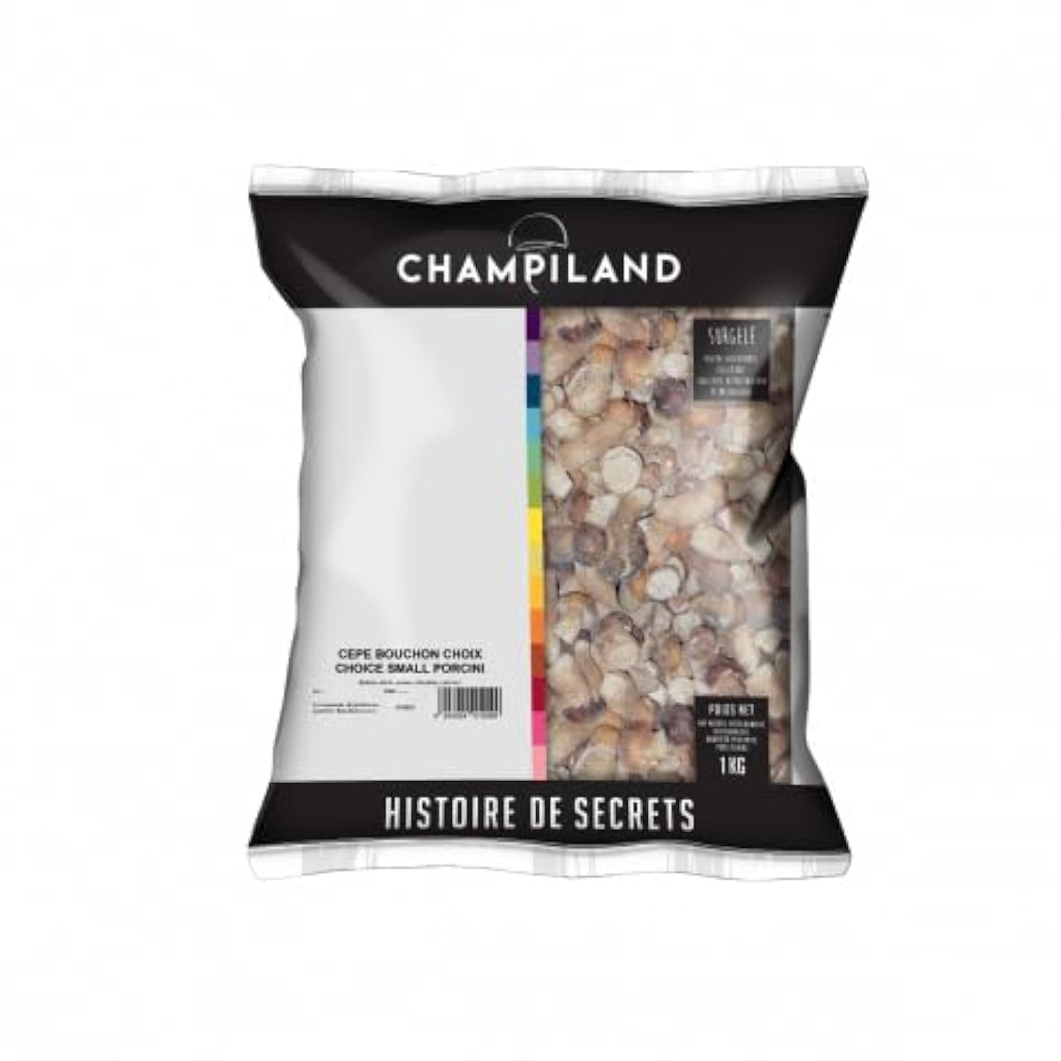 CHAMPILAND Mushroom Porcini/Cepes Frozen-1 Kg