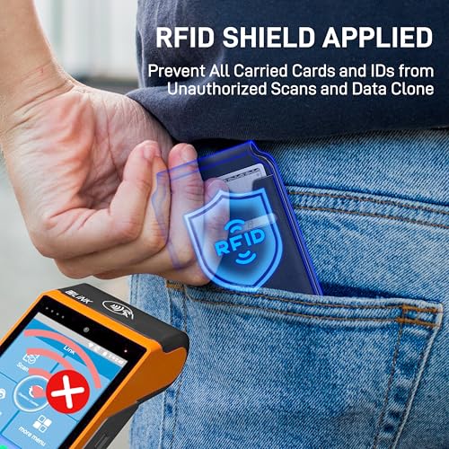 For MagSafe Minimalist Wallet for Men, Men's Magnetic Card Holder Slim RFID Wallet for iPhone4