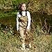 Ghosthorn Chest Waders for Kids Youth Fishing Waders Waterproof Hunting Waders with Boots Nylon Waders for Toddler Children
