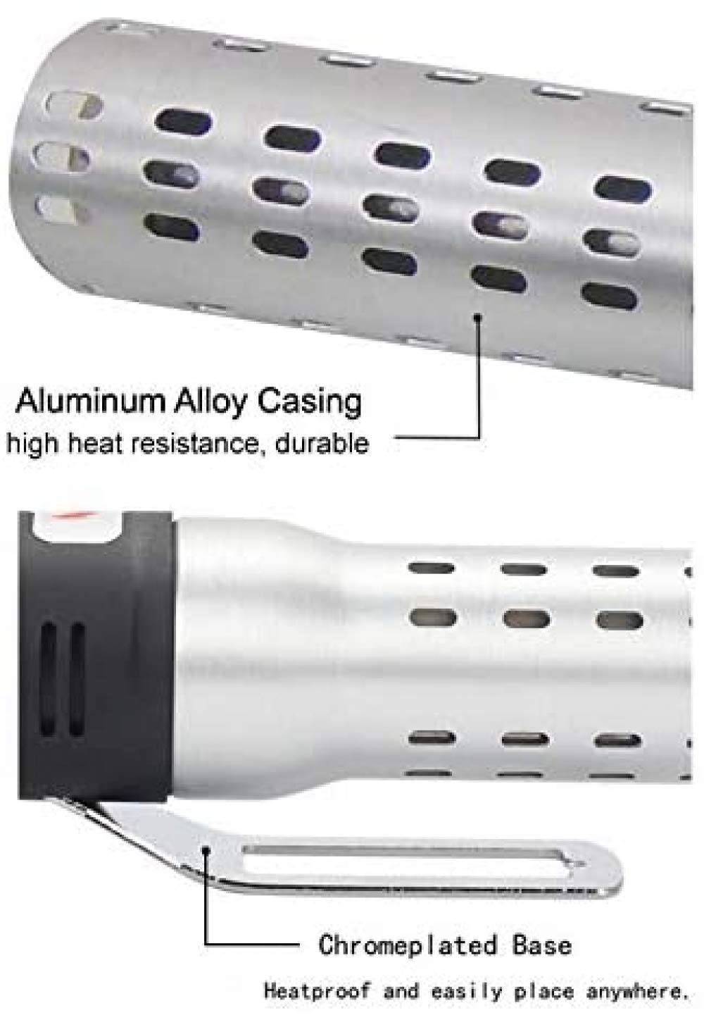 zaizai Encendedor De Carbón, Encendedor De Barbacoa 1500 W, Encendedor De Carbón Eléctrico, Encendedor De Carbón, Herramienta De Barbacoa para Chimenea, Barbacoa De Carbón