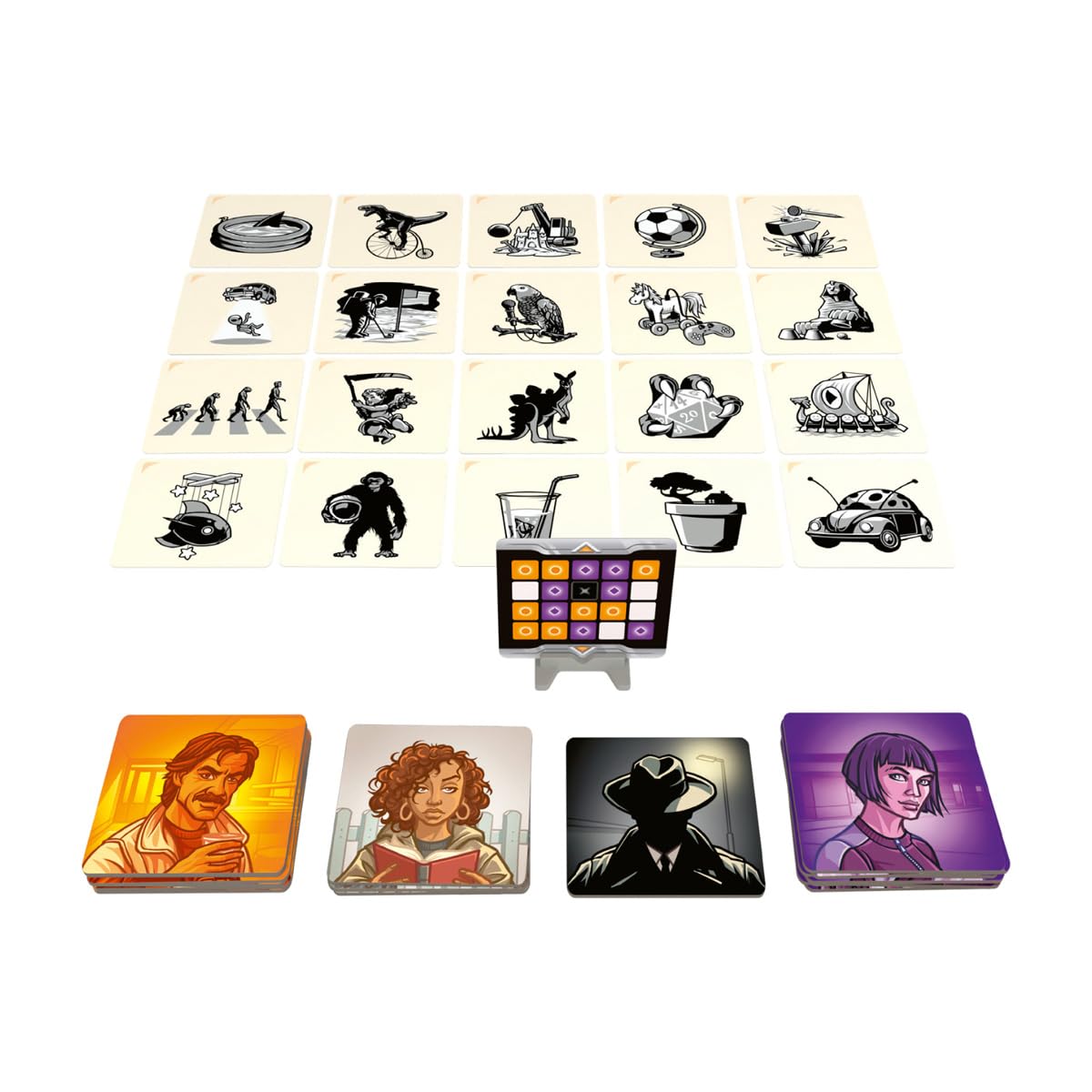 Devir - Código Secreto con Imágenes, Juego de Mesa, Juego de Mesa con Amigos, Juego para Fiestas, Juego de Mesa Adultos, Juego de Mesa 10 años (BGCOSEIM)