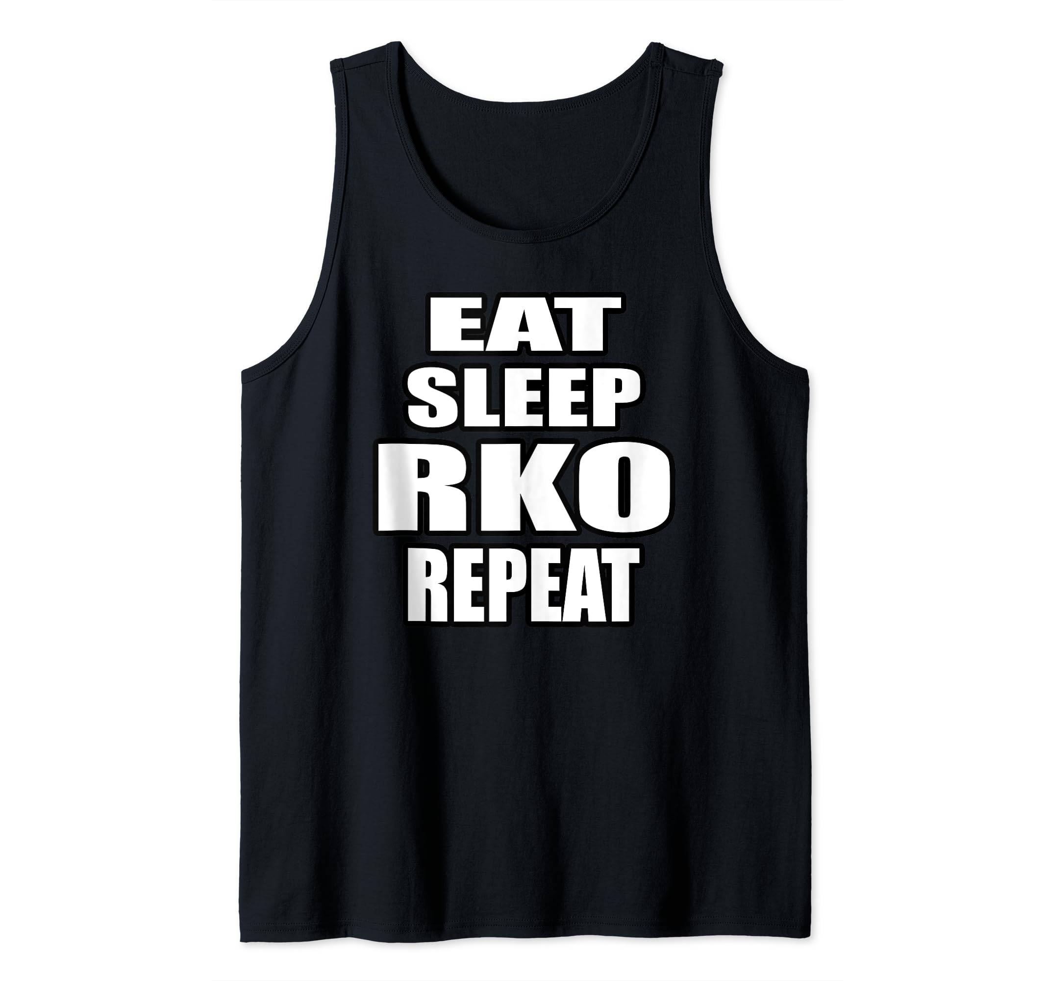 Blue LevelEat Sleep RKO Repeat Tank Top