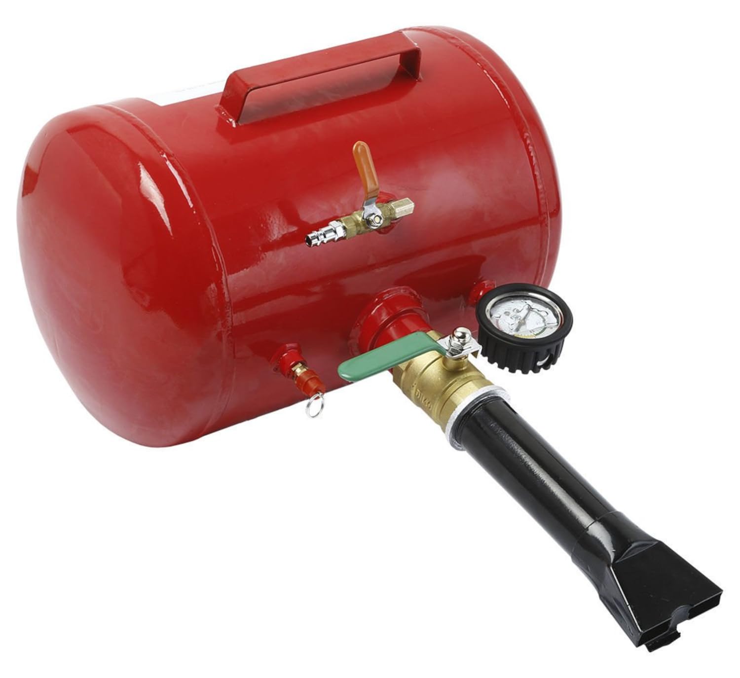 SIO Talonador de Neumáticos Instantáneo 19 litros 10 Bar – Cañón Talonador para Asentar Cubiertas Tubeless – Herramienta Profesional para Taller, Coches, Camiones y Maquinaria - Inflador Aire Ruedas