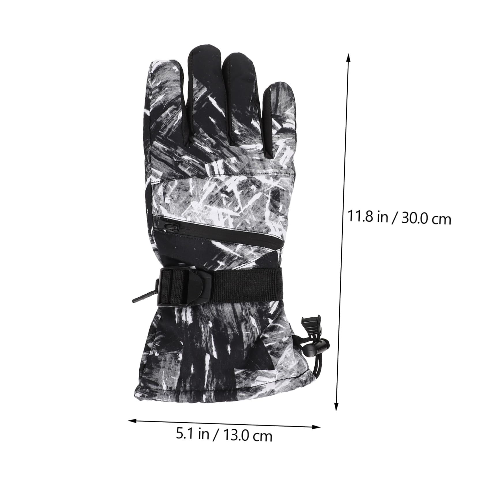 DEARMAMY Fishing Gloves Mens Waterproof Winter Gloves Anti-Slip Warm for Outdoor Riding