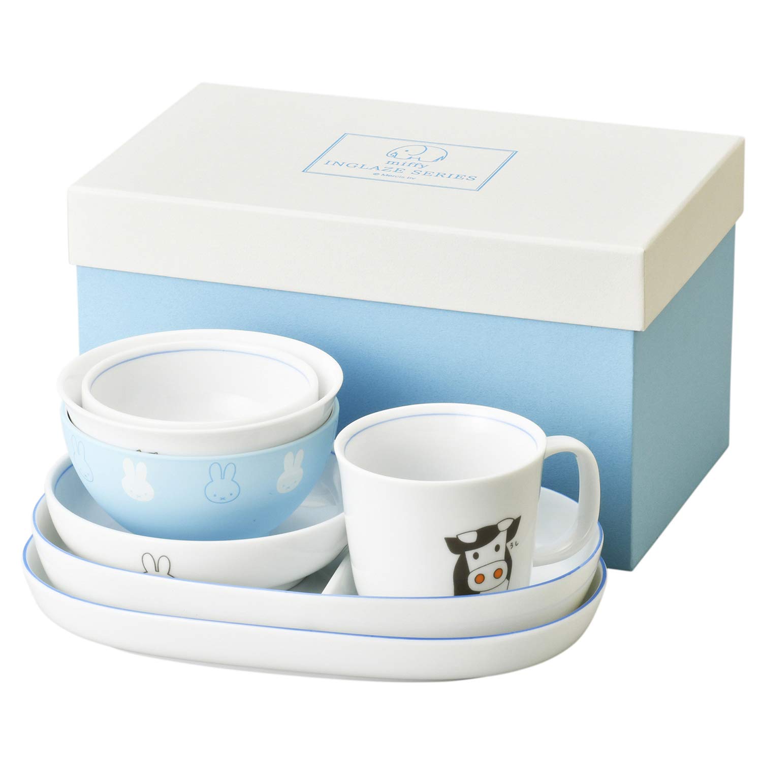 Amazon｜ミッフィー イングレーズ つみつみ 食器 セット どうぶつ 