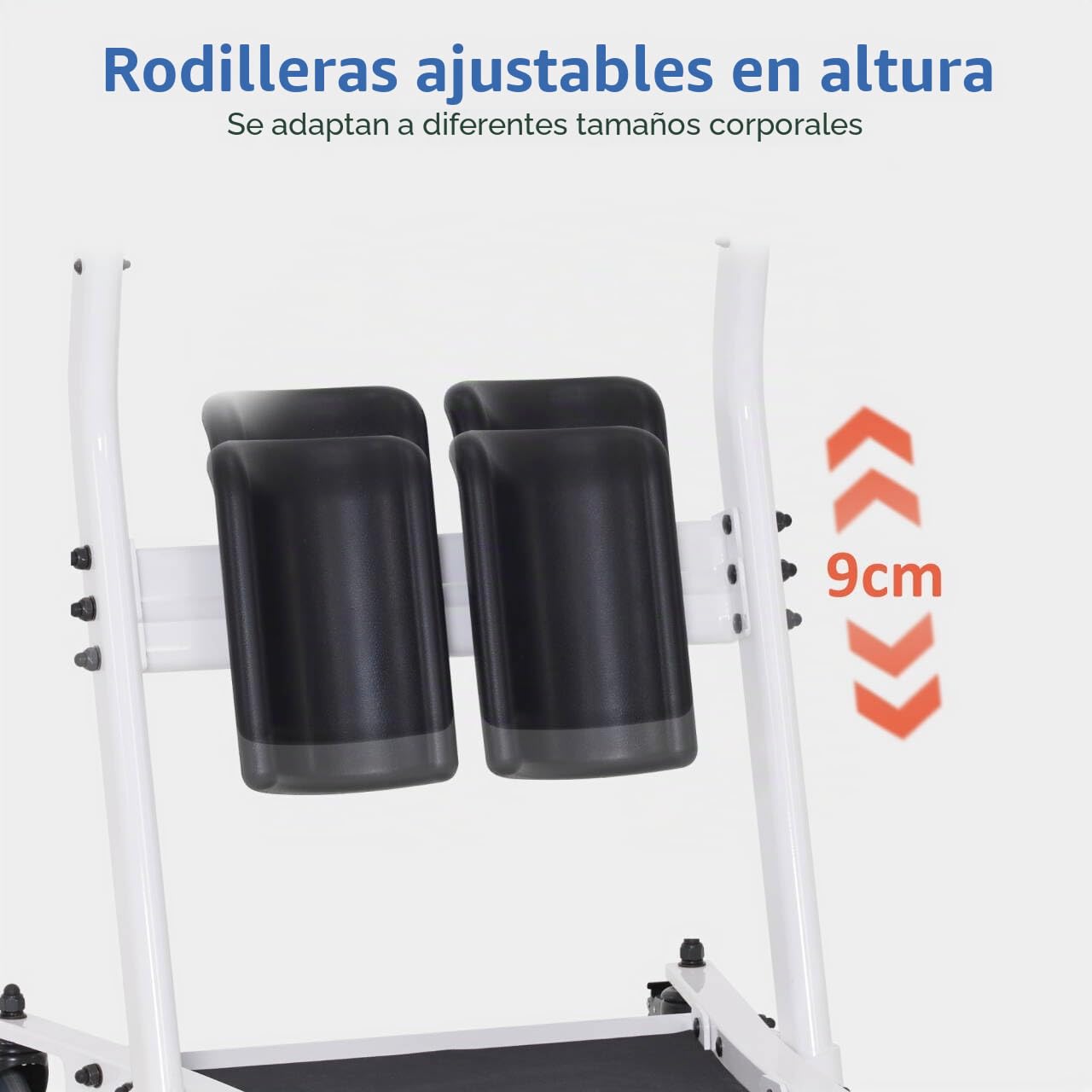 M MCombo Elevador de pacientes con correa de transferencia, ayuda para levantarse de la cama para personas mayores, cuidado y ayuda, 180 kg, silla de ruedas, STA447BK