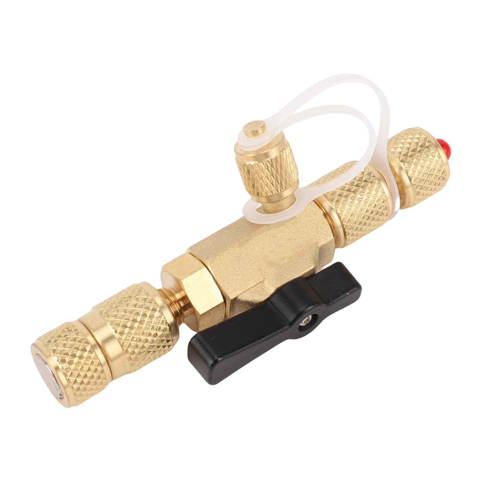 EMUKOEP Extractor de Núcleo de Válvula Herramienta de Extracción de Núcleo de Válvula Instalador de de Puerto Lateral de de Bola Interfaz SAE 1/4 pulg. 5/16