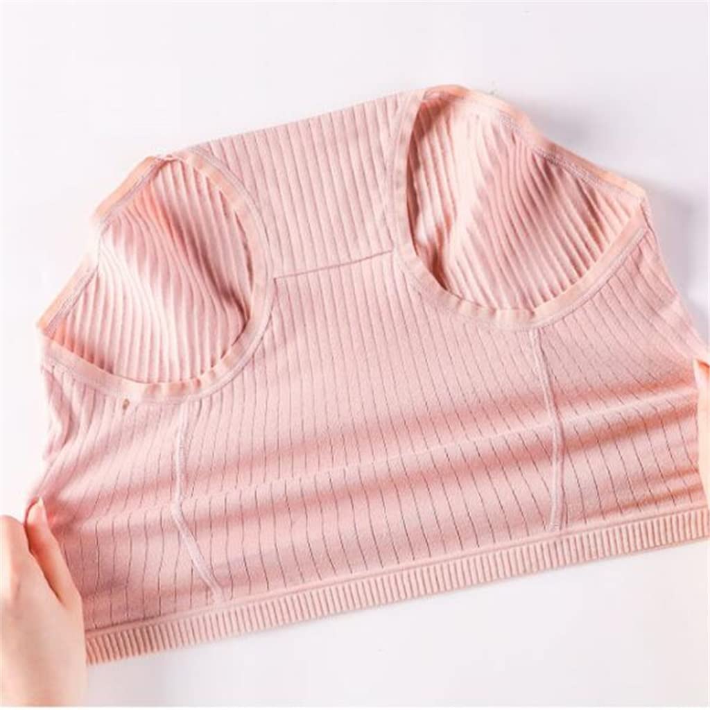 Paquete de 4 Bragas de algodón para Mujer, Ropa Interior elástica Suave de Talla Grande con Encaje para Mujer, Transpirable, Sexy, de Cintura Alta