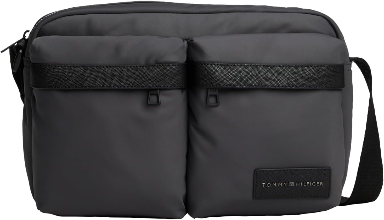 Tommy Hilfiger Mens Repreve Reporter,DARK GREY One Size