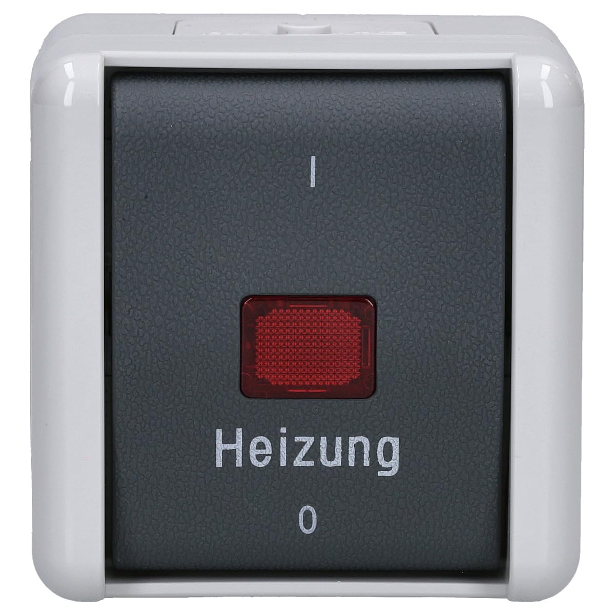 JUNG 802HW Heizung-Notschalter aus 2-polig Serie WG