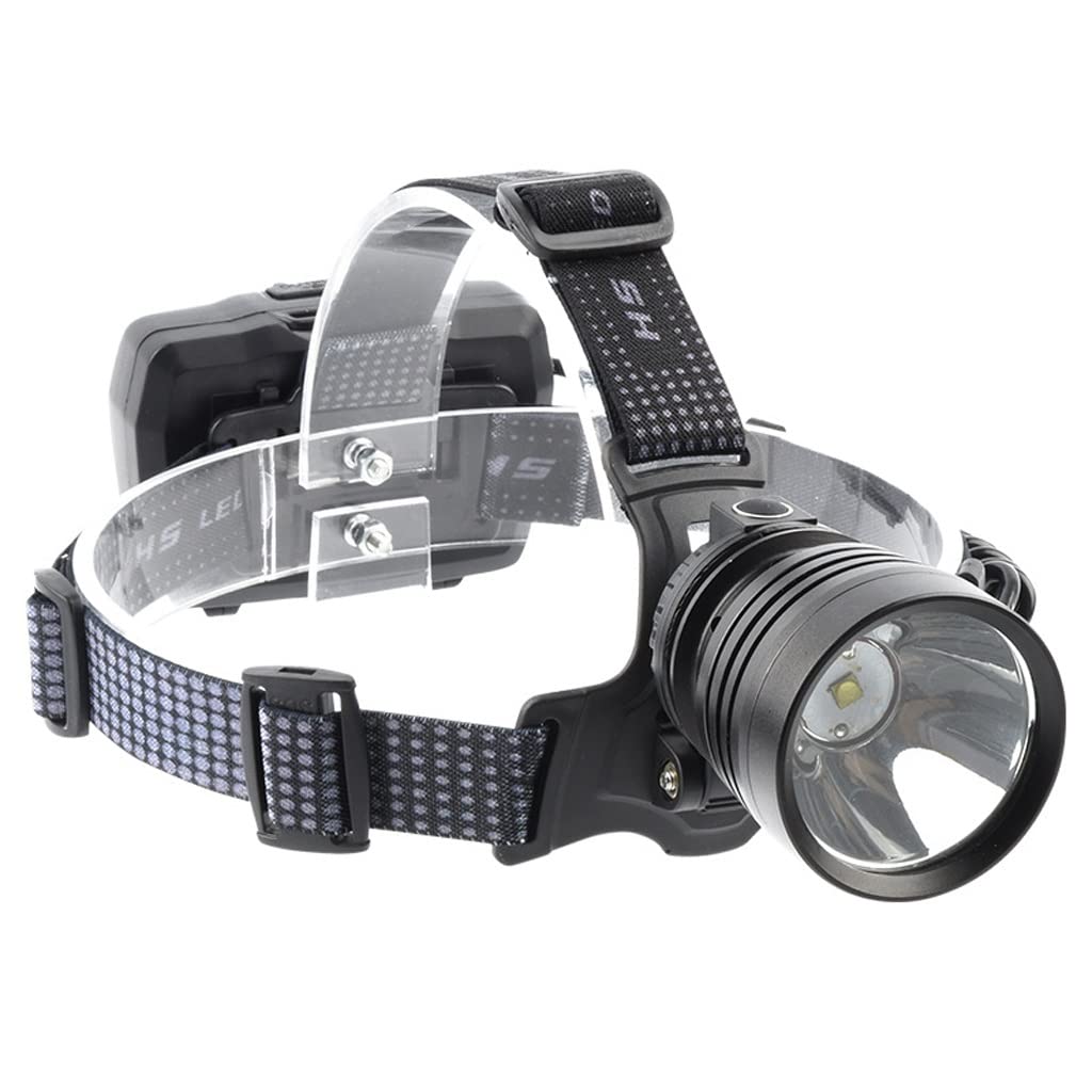 OYYMTE P50 Super Bright Outdoor Emergency Whistle Strong LED Head-Mounted Flashlight Large Cup Light Headlight