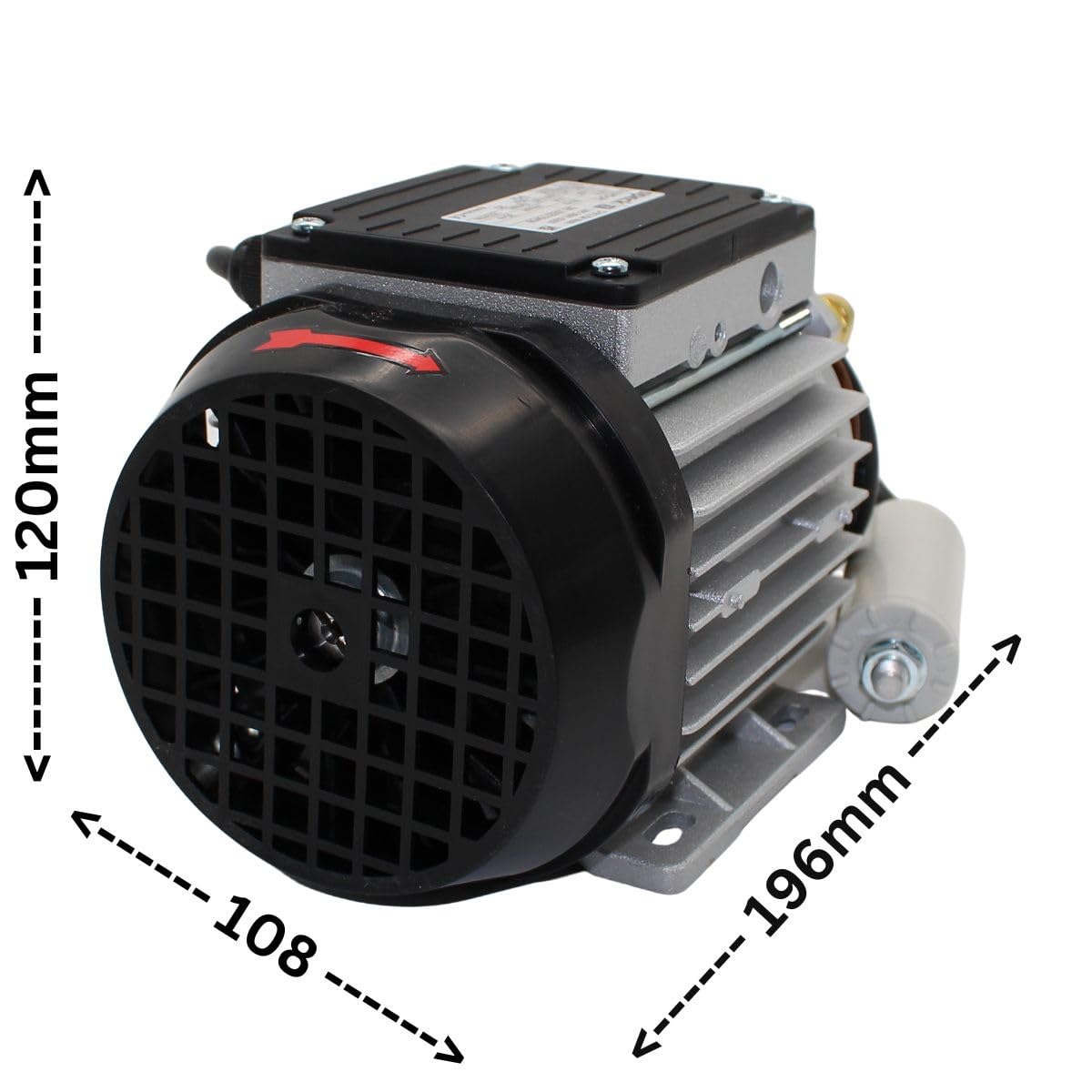 Pompe à eau petite pompe centrifuge en laiton courant alternatif LWS 117 230 V 50 Hz plat LNY2841.0307