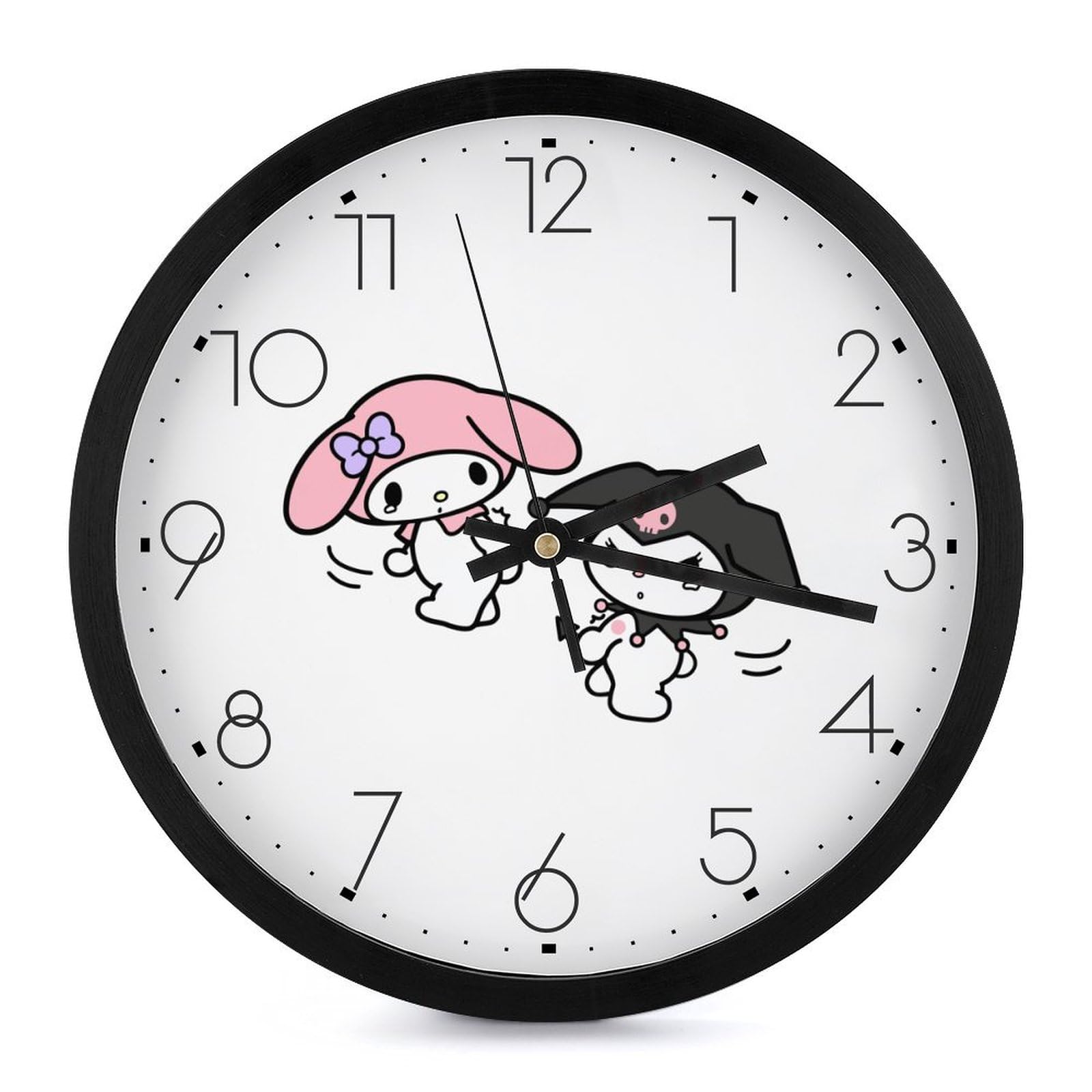 マイメロ★時計★掛け時計 Amazon.co.jp: 掛け時計 マイメロディ ピンク 花柄 壁掛け時計