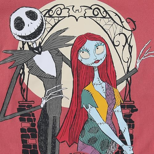 Disney Nightmare Before Christmas Girls Short Sleeve T-Shirt for Big Kid3