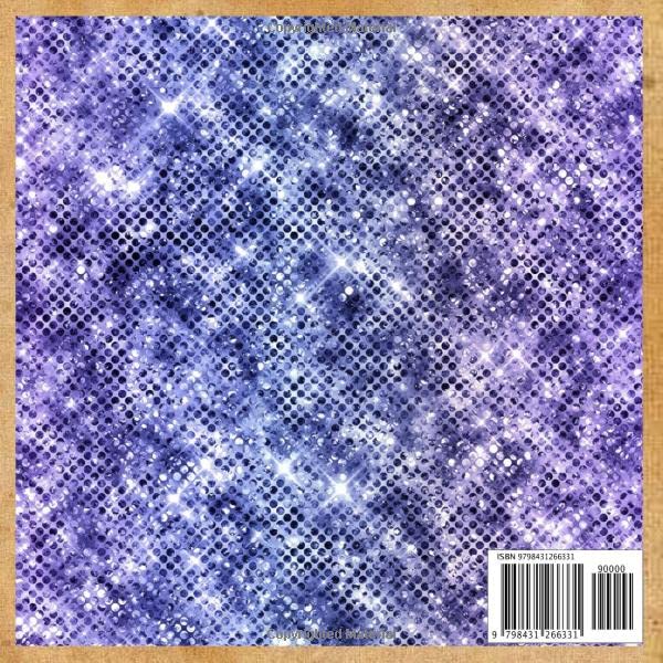 collage paper blue iridescent print pattern for scrapbooking supplies & DIY material scrapbook craft junk journal kit 28 patterned crafting sheet pack ... 14 textured decorative design for papercraft image 3