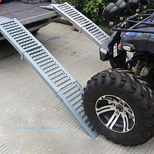 Rampa plegable de hierro para jardín y auto 78.7 pulg miniatura 6
