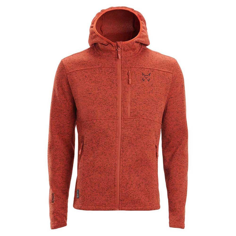Chaqueta de punto con capucha Ocre Talla M