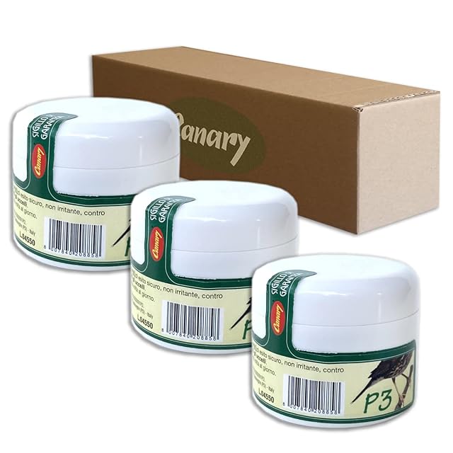Foto 4 de 5 de Ungüento Canario P3-1 Pack de 3 tarros - Pomada para Las Patas de Todos los pájaros - Bálsamo, Crema