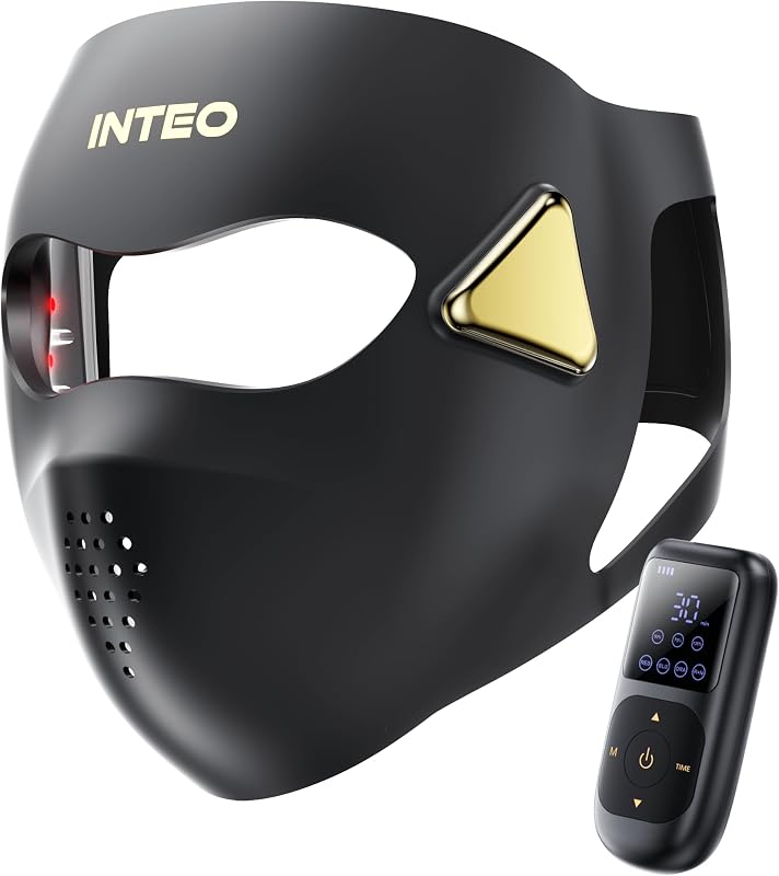 4D Wireless Red Light Therapy Mask for Face with 328 LEDs Face Mask