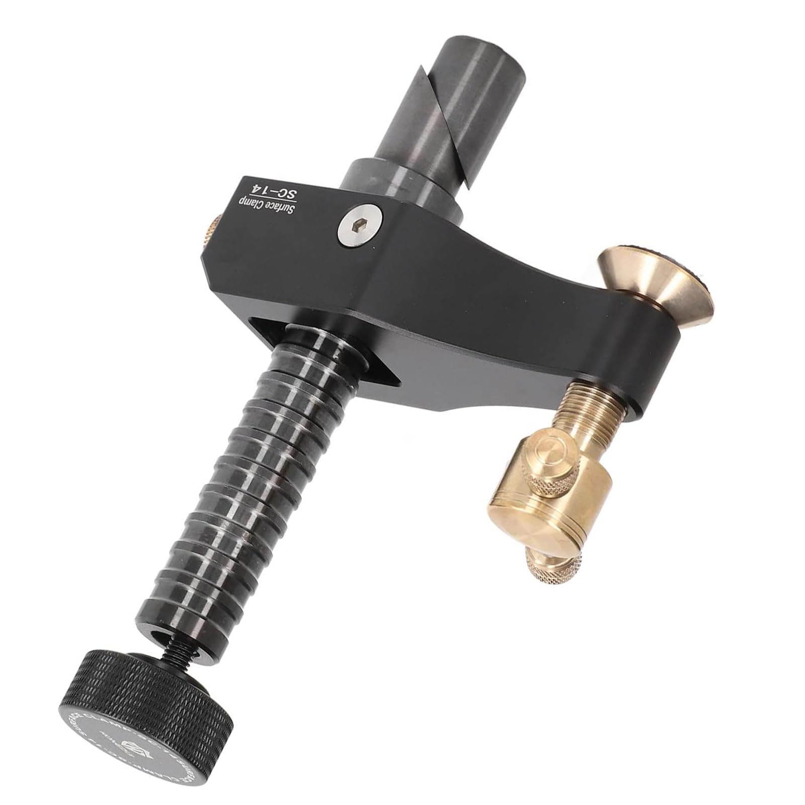 Pince d'établi portable en aluminium renforcé, alliage durable pour menuisier exigeant
