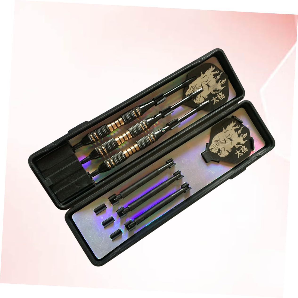 SUPVOX 18g Pure Copper Nickel Flights Game for Adults Beginners for Indoor/Outdoor Play