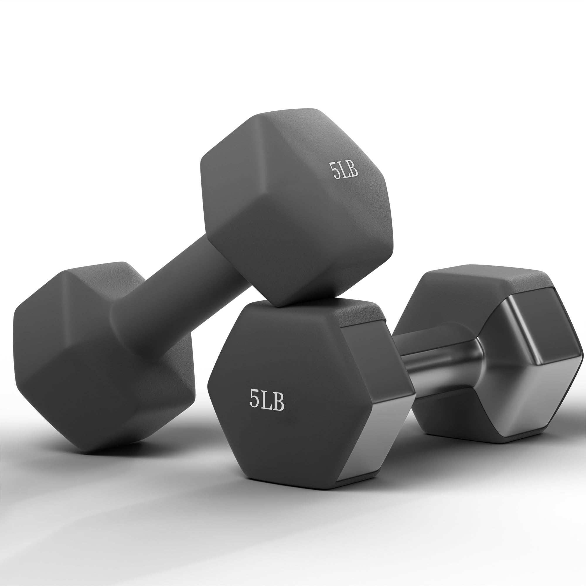 GRETERST Zestaw hantli powlekane gumą sześciokątne obciążniki dłoni ćwiczenia i fitness do ćwiczeń w domu siłowni treningów siłowych sprzęt do treningu siłowego
