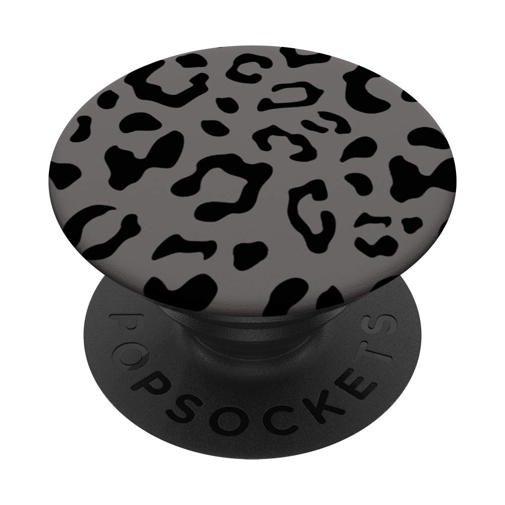 Black Leopard Print Popsocket Cheetah Popsockets Popgrip Animal