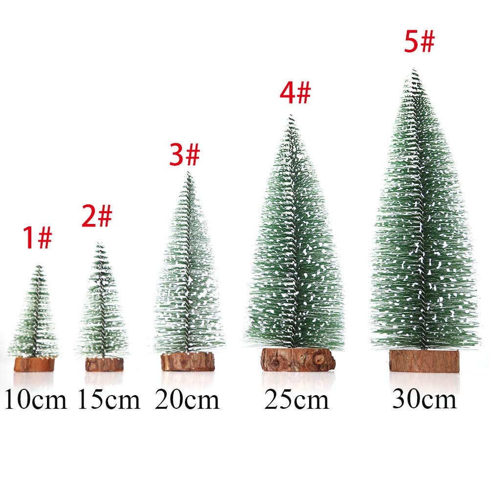 Xmas Tree 5. PC Choinka Boże Narodzenie dekoracje małe sosny umieszczone na pulpicie majsterkowanie Dekoracja mini choinka