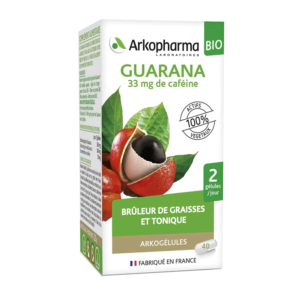 Arkopharma Arkogélules Guarana Bio 40 gélules