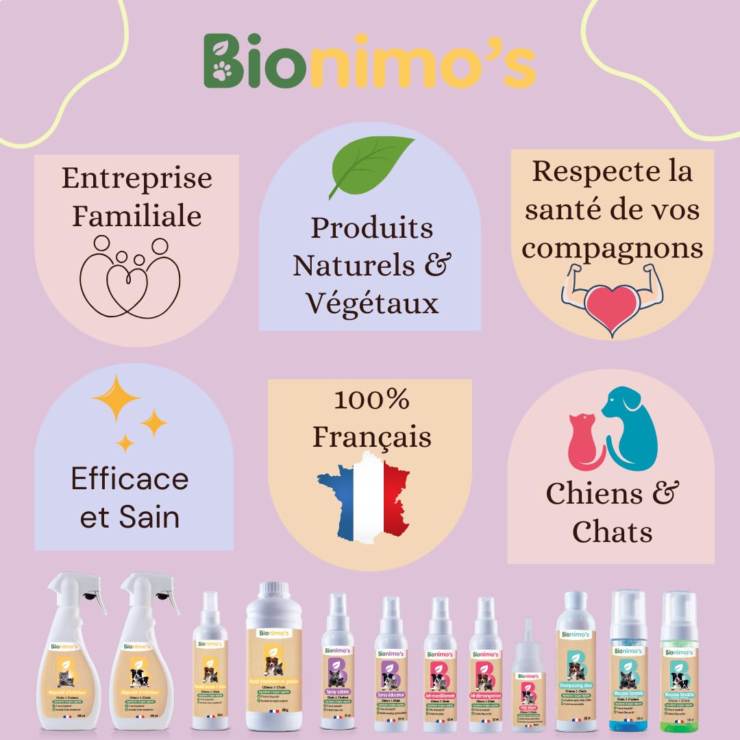 Répulsif Extérieur Chiens & Chats, Naturel et Végétal. Gritz de maïs, Huile de Sésame Bio. 100% Français. Protection efficace sur toutes surfaces confondues (pelouses, massifs, allées, terrasses)