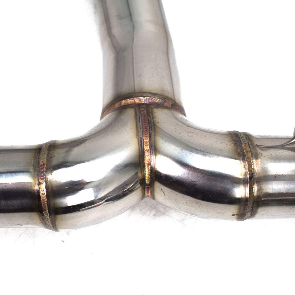 Rev9(CB-211A_2) Stainless Steel Axle-Back Exhaust System w/Carbon Fiber Tip, Free Flow Design, Compatible With BMW 435i / 435i xDrive Coupe (F32) 2014-16