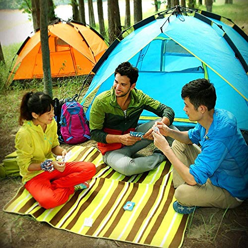 Tente extérieure 3-4 personnes camping rapide double toit imperméable robuste