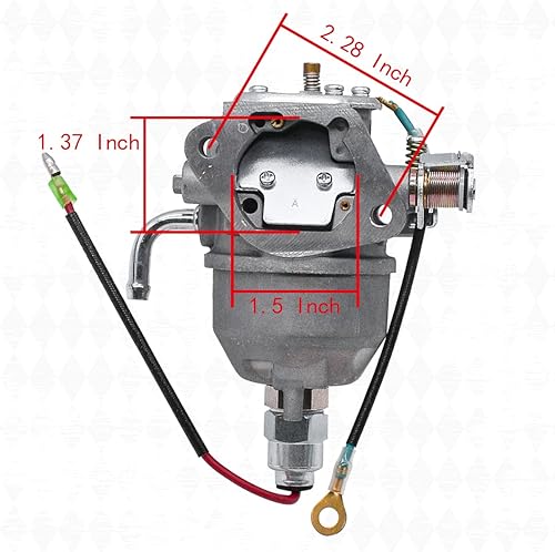 Miniatura 3 de Carburador 24 853 25-S para Kohler 24 853 09 24 853 19 24 853 19-S 24 853 50-S 24 053 25 Compatible con Kohler CV18 CV20 CV22 CV620 CV640 CV624