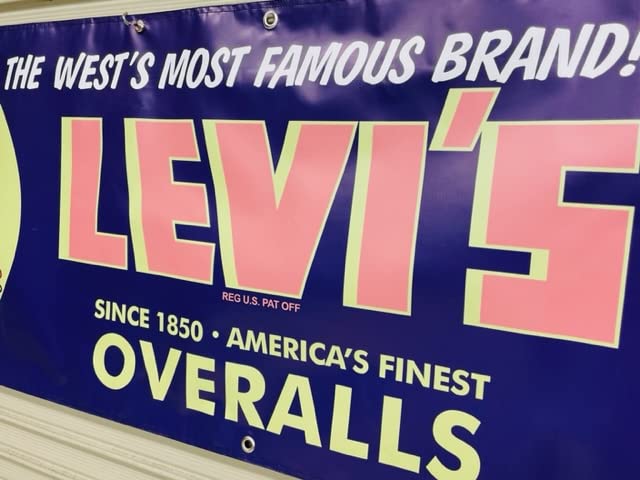 古着 リーバイス ヴィンテージ ウッドバナー 看板② 古着 リーバイス ヴィンテージ ウッドバナー 看板②