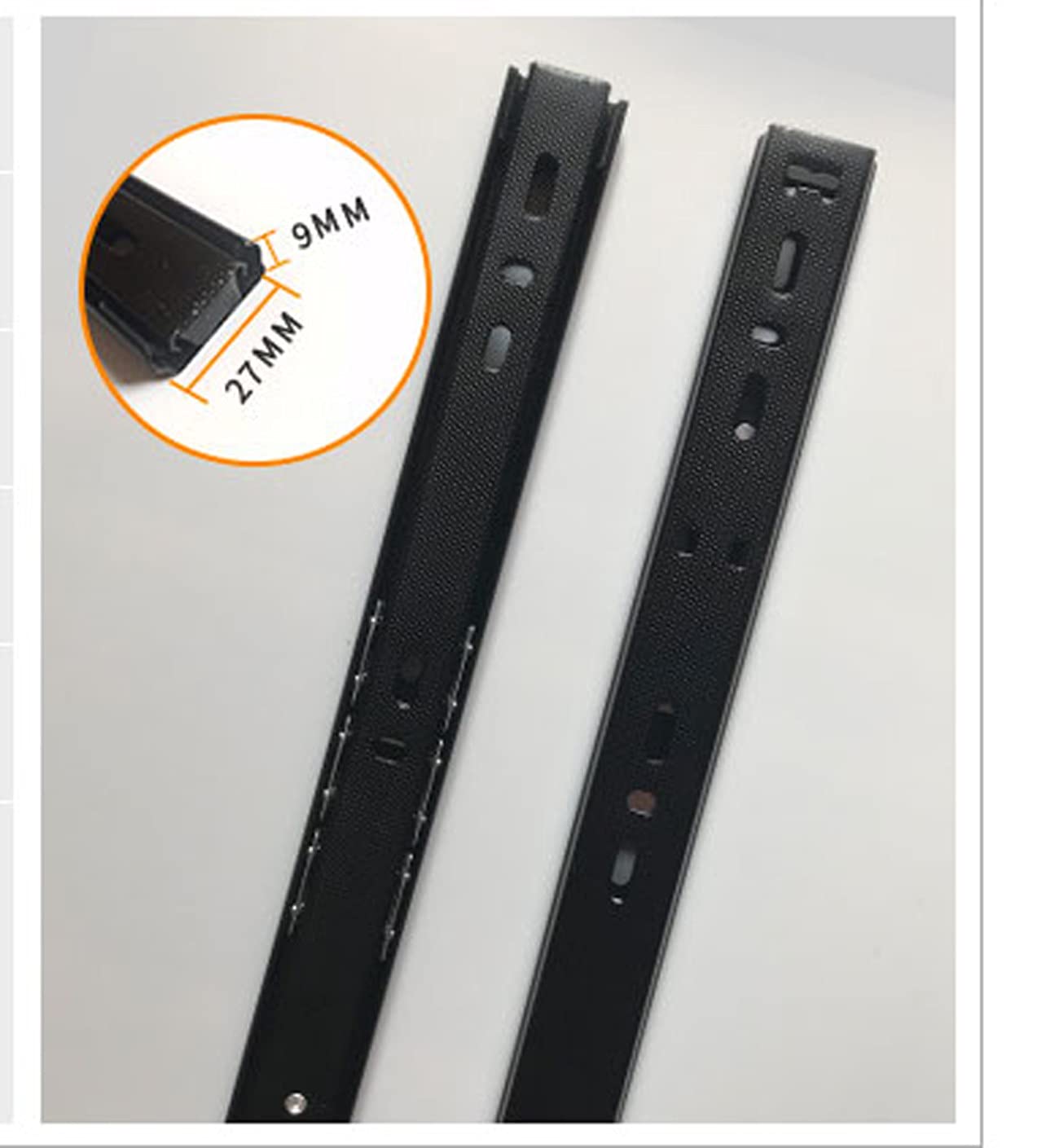 1 Paire (2 PIÈCES) SO-TECH® Glissières à Extension Complète Coulisses De Tiroir 750 Mm (insérées